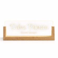 Clinical Pharmacist LED Nameplate – Serif PharmD