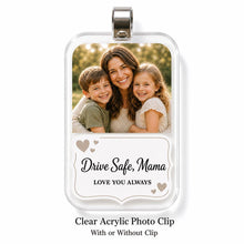 Mom Photo Visor Clip