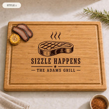 Backyard BBQ Cutting Board