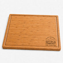 Personalized Happy Campers Cutting Board