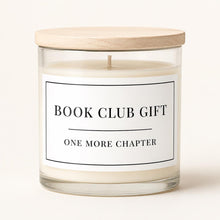 Book Club Candle