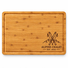 Ski Chalet Cutting Board