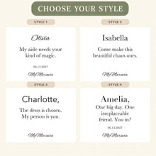 Will You Be My Bridesmaid Candle