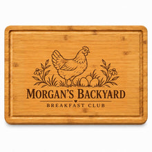 Backyard Chicken Keeper Cutting Board