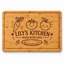 Children’s Kitchen Artwork Cutting Board