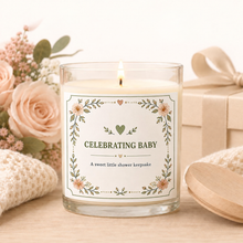 Baby Shower Candle