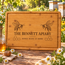Backyard Beekeeper Cutting Board