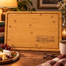 Book Club Host Cutting Board