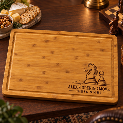Chess Night Cutting Board