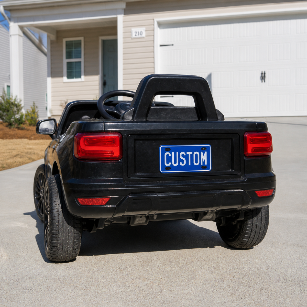 Custom Aluminum License Plate personalized product with free 2 day shipping message [source 8198400415]