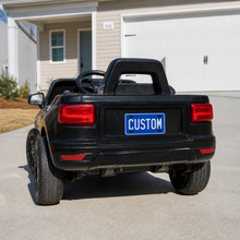 Custom Aluminum License Plate