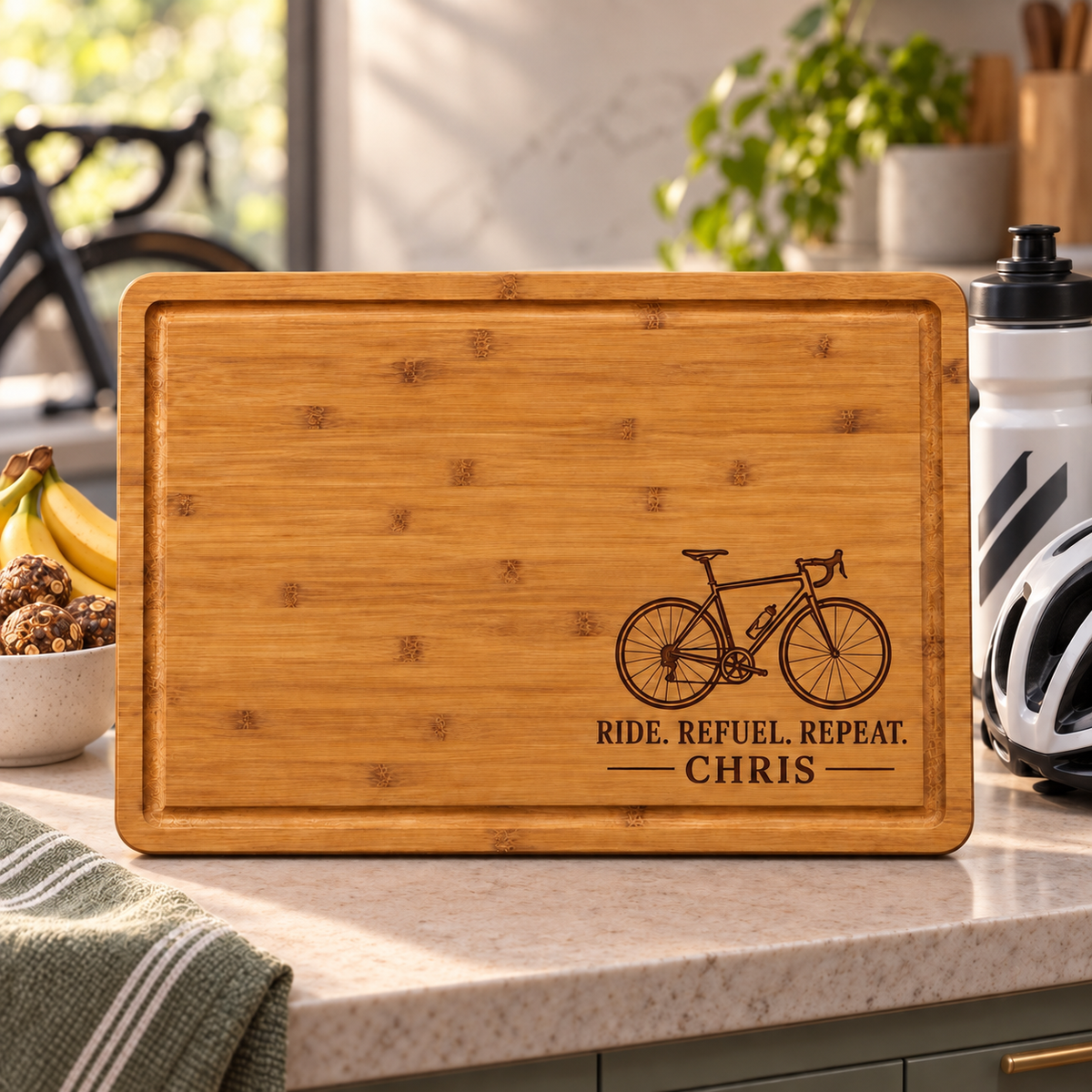 Cyclist Kitchen Cutting Board