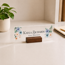 Engineer Acrylic Nameplate