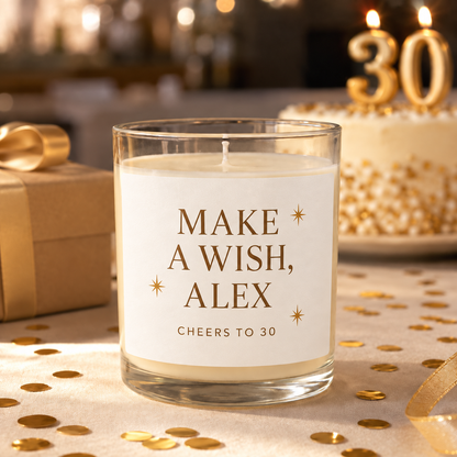 Milestone Birthday Candle