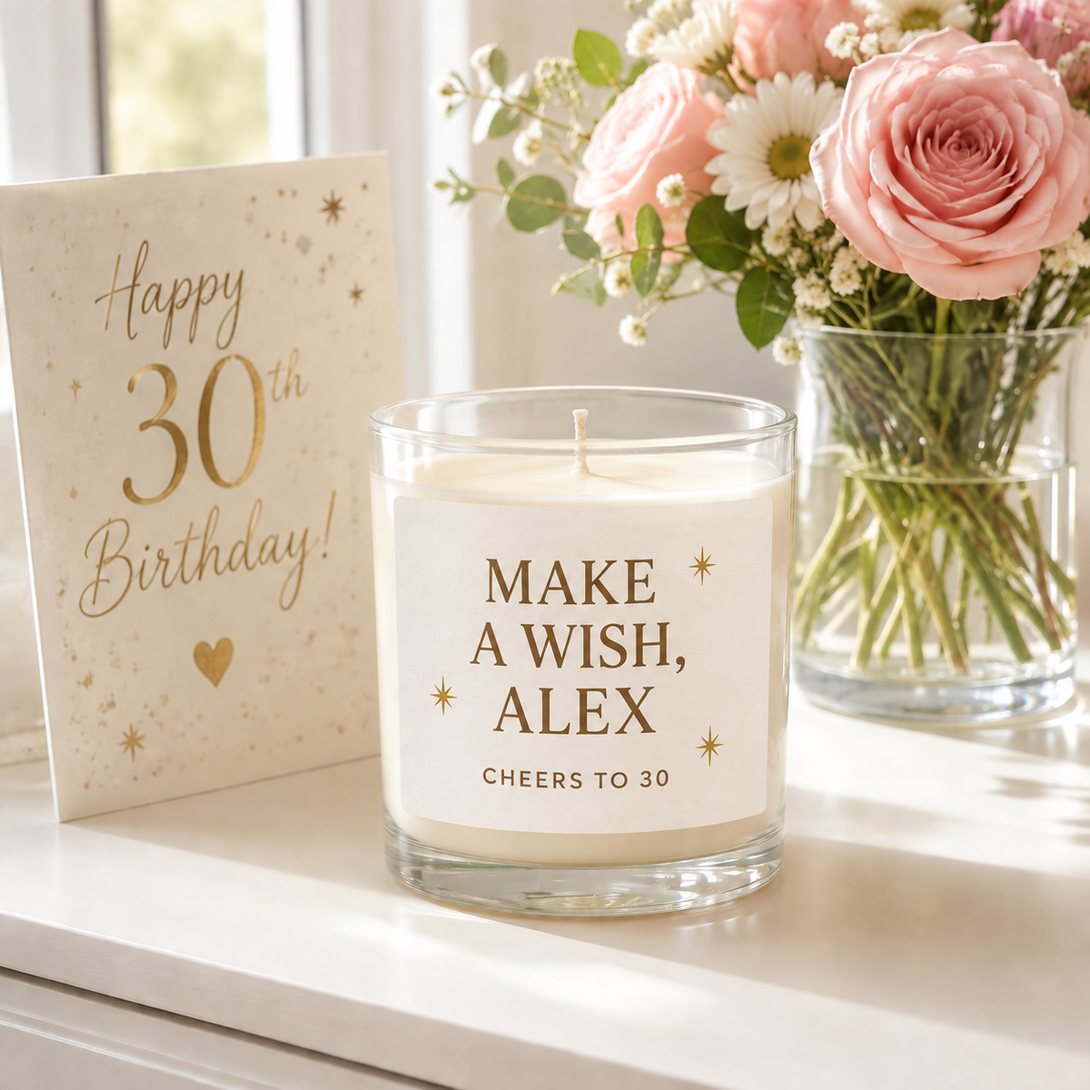 Milestone Birthday Candle