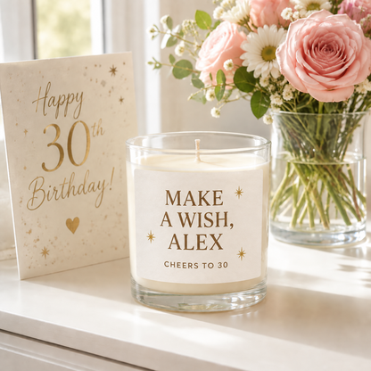 Milestone Birthday Candle