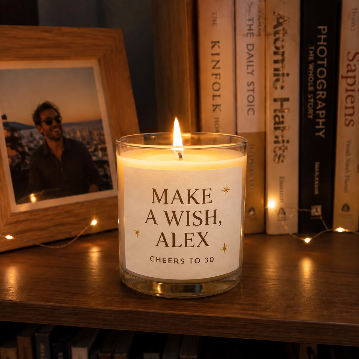 Milestone Birthday Candle