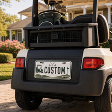 Golf Cart License Plate