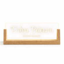 Personalized Teacher LED Nameplate – Classroom Library