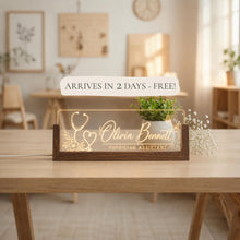 Physician Assistant LED Name Plate, Custom PA Desk Sign, PA Graduation Gift