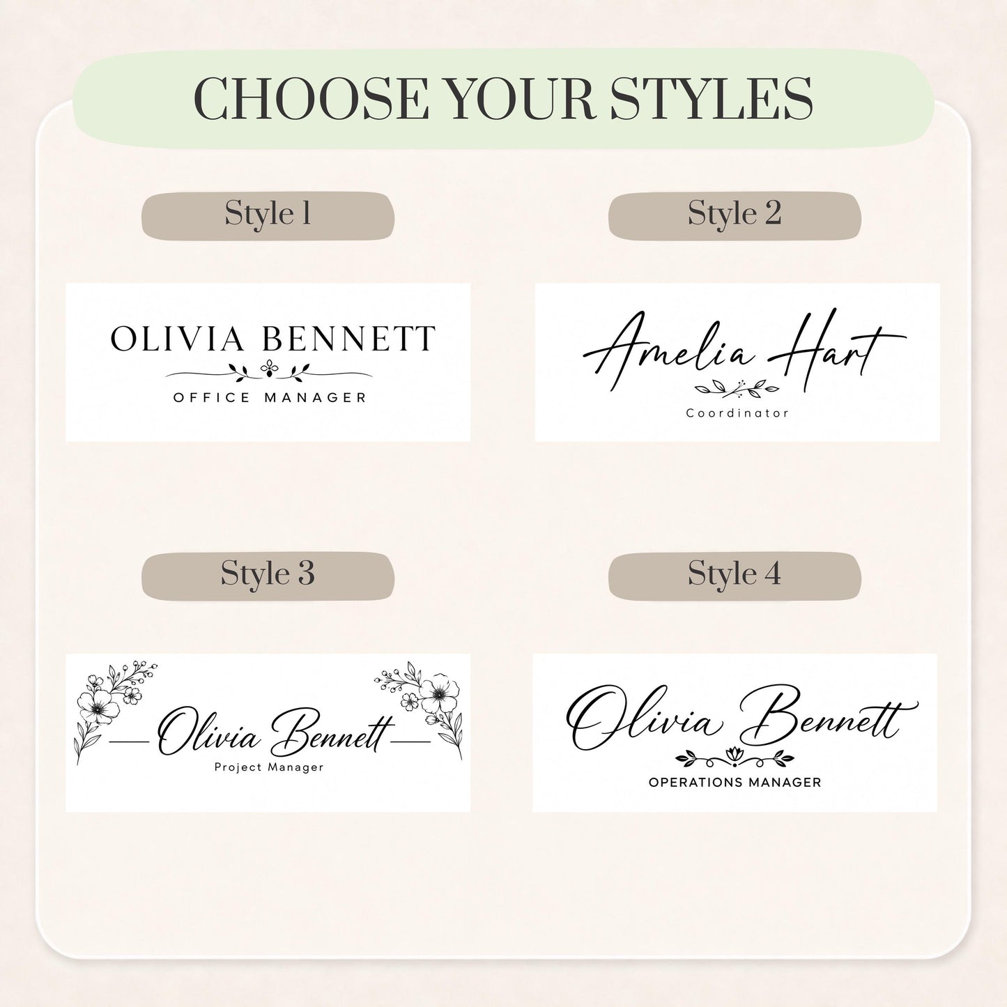 Executive LED Desk Name Plate, Personalized Office Sign, Boss or Manager Promotion Gift