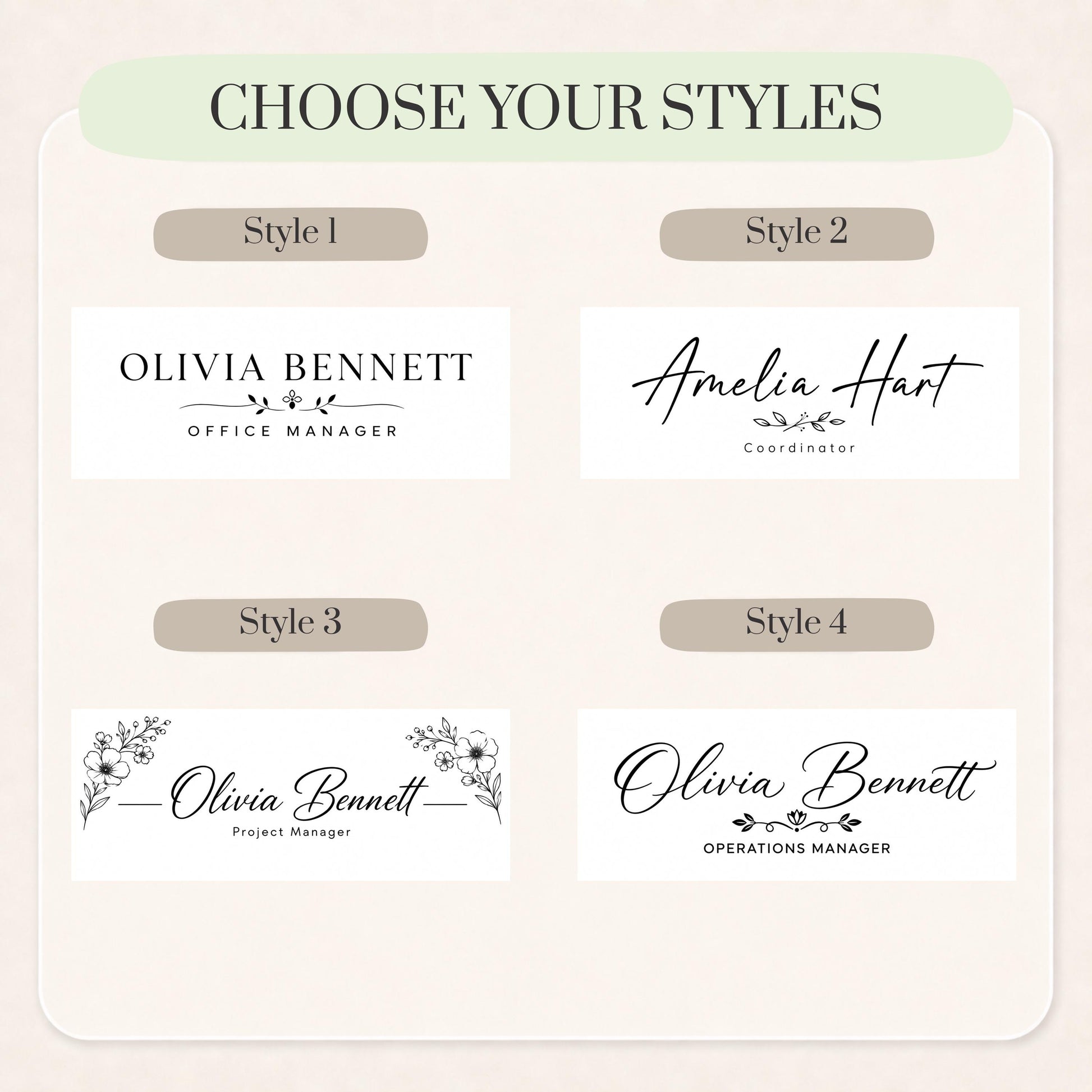 Executive LED Desk Name Plate, Personalized Office Sign, Boss or Manager Promotion Gift