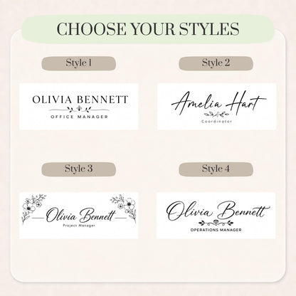 Executive LED Desk Name Plate, Personalized Office Sign, Boss or Manager Promotion Gift