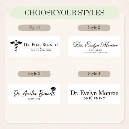 Custom Doctor Desk Sign, Personalized LED Name Plate for Physician, Medical Office Nameplate, Doctor Office Decor