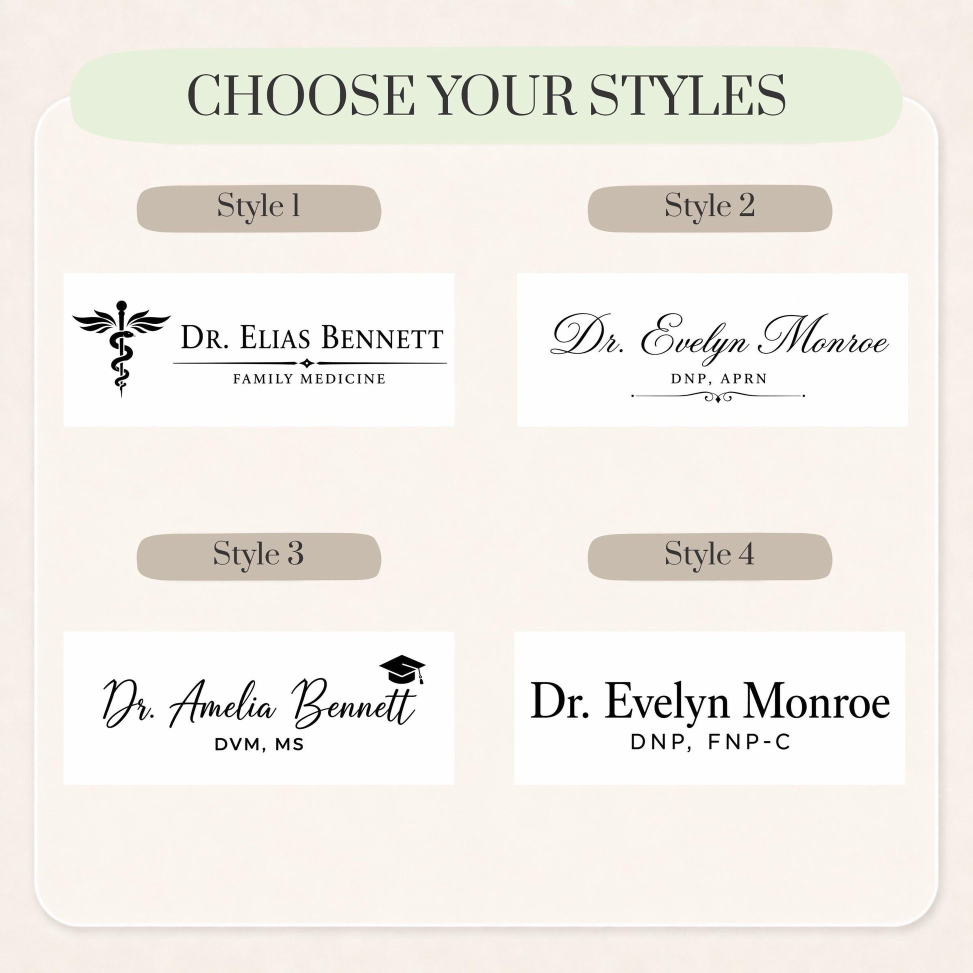 Personalized LED Doctor Name Plate, Walnut or Beech Wood Physician Desk Sign, Medical Office Gift