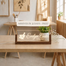 Personalized LED Pharmacist Nameplate, Pharmacy Desk Sign, PharmD Gift