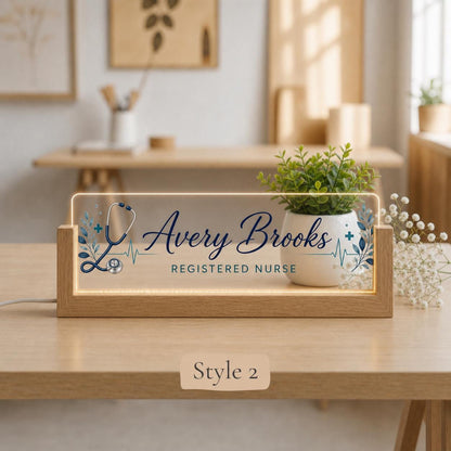 Style 2 RN LED Nameplate