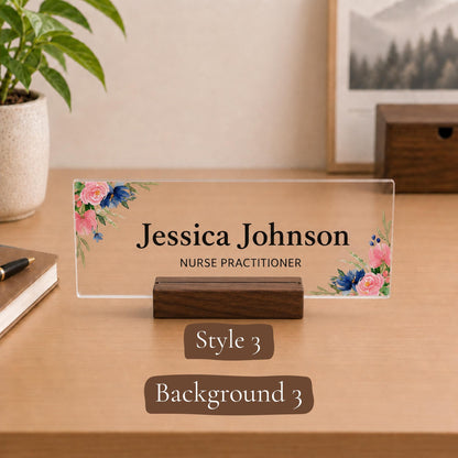 Engineer Acrylic Nameplate product image 8