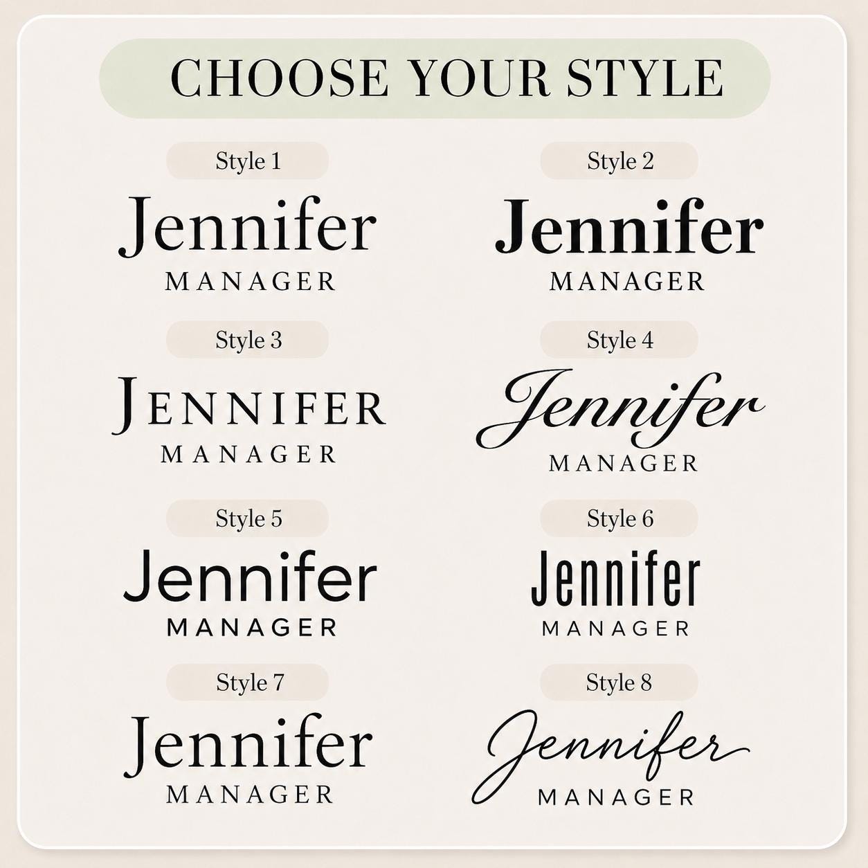 Personalized Name Tag Badge, Custom Employee Name Badge with Role, Magnetic Work Name Tag, Office Staff Badge