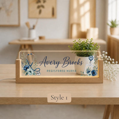 Style 1 RN LED Nameplate