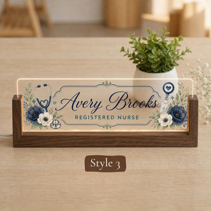 Style 3 RN LED Nameplate