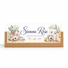 Esthetician LED Nameplate