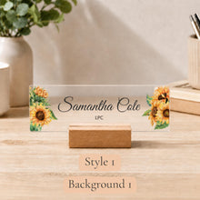 Therapist Acrylic Nameplate