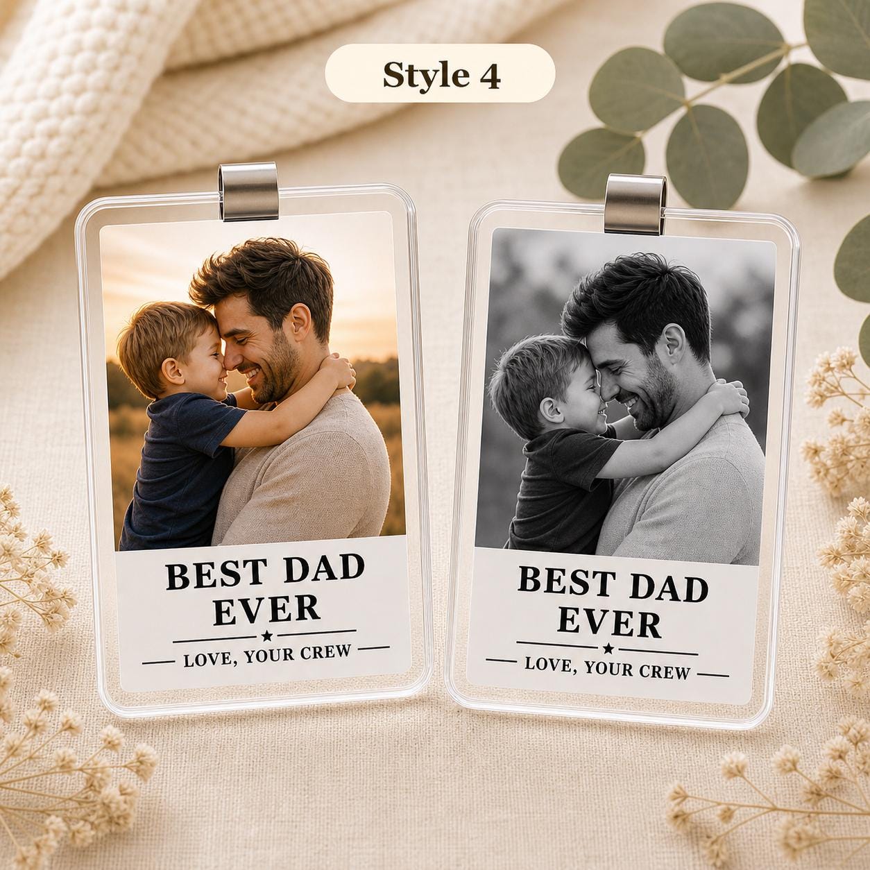 Dad Car Visor Clip