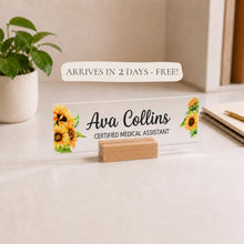 Medical Assistant Acrylic Nameplate