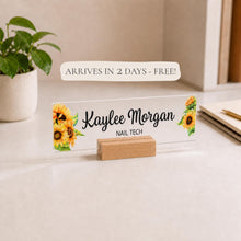 Nail Tech Acrylic Nameplate