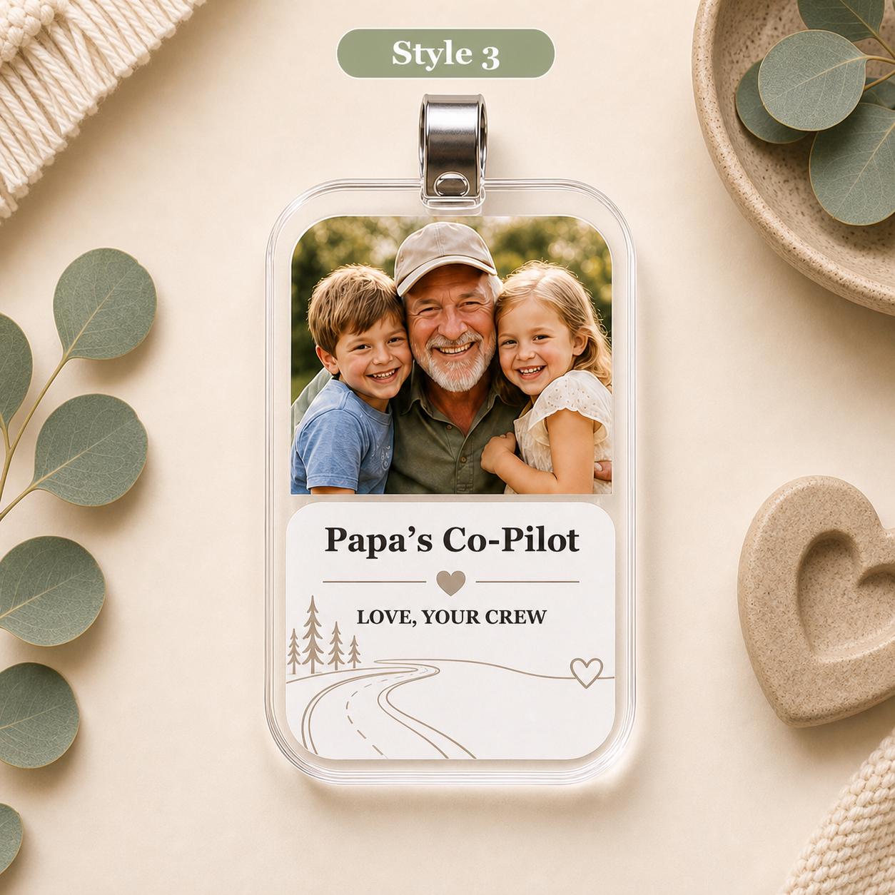 Grandpa Car Visor Clip