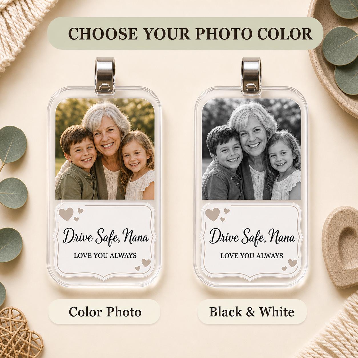 Grandma Car Visor Clip