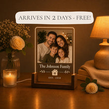 Personalized Family Photo Plaque