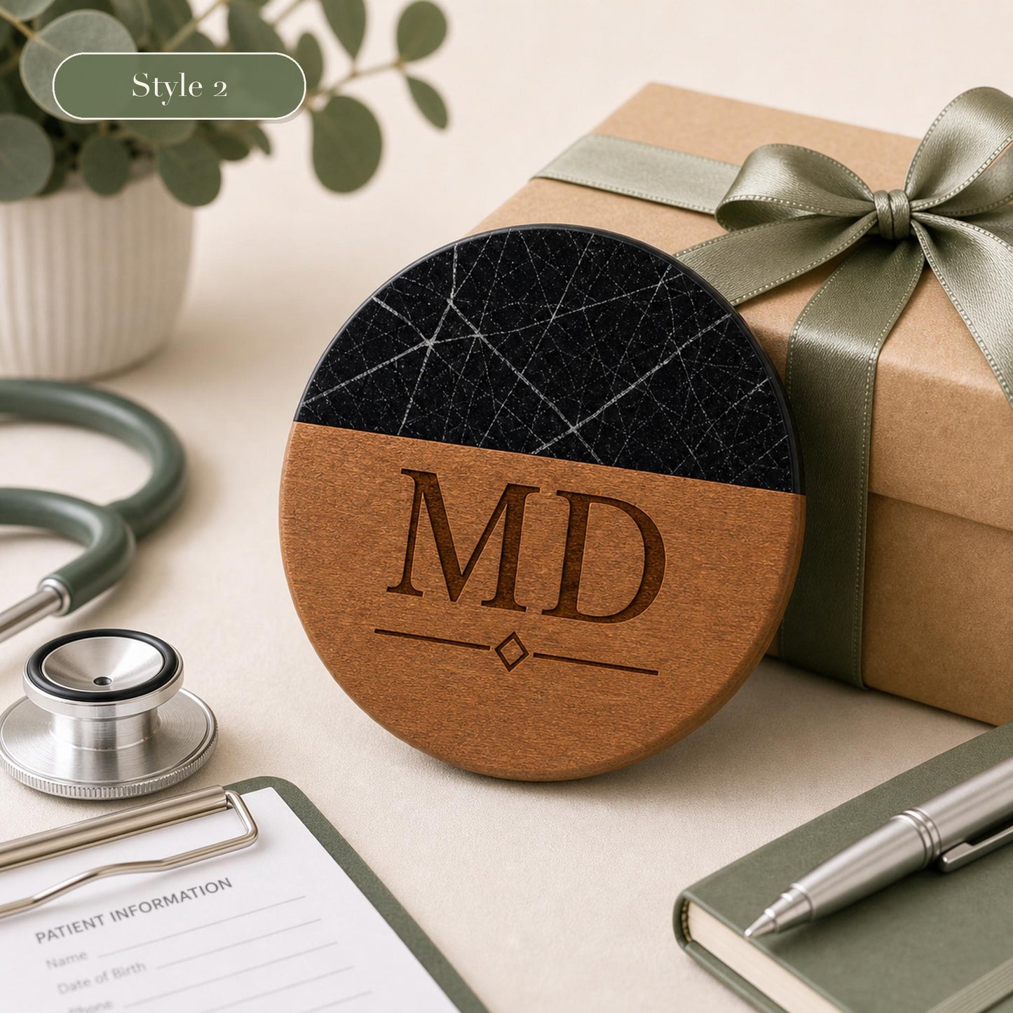 Doctor Marble & Wood Coasters product image 6