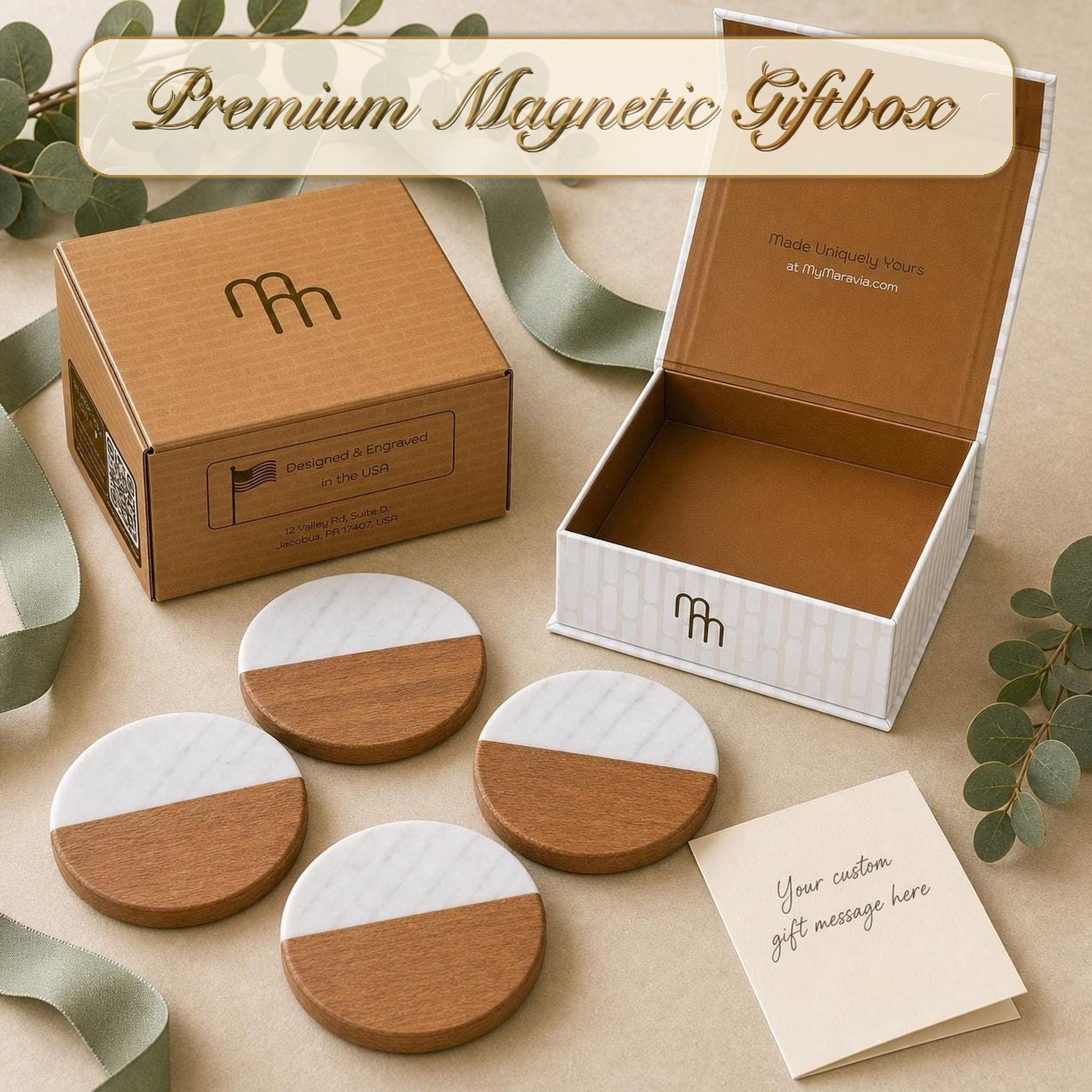 Pet Marble & Wood Coasters product image 10