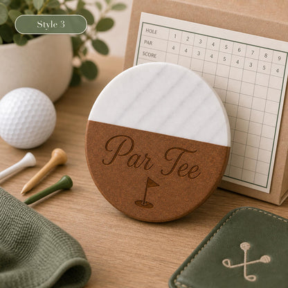 Golf Marble & Wood Coasters product image 7
