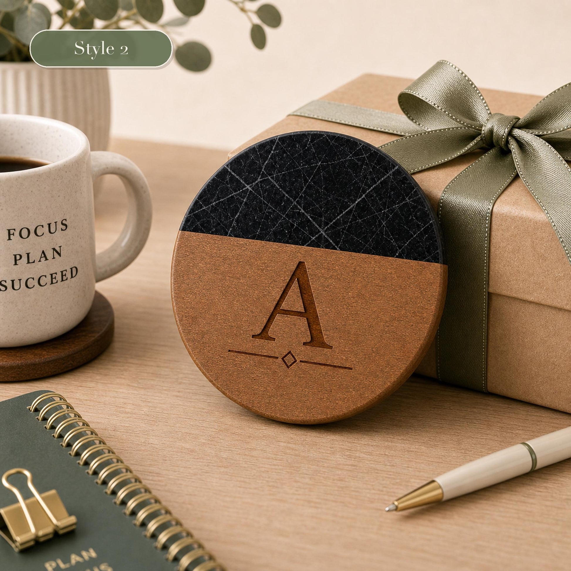 Boss Marble & Wood Coasters product image 6