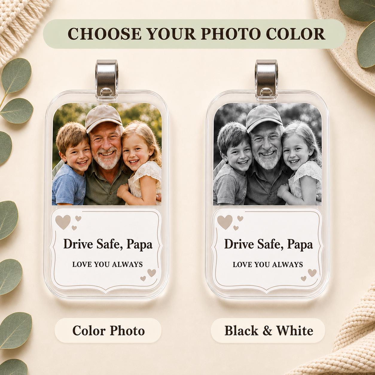 Grandpa Car Visor Clip