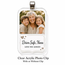 Grandma Photo Visor Clip