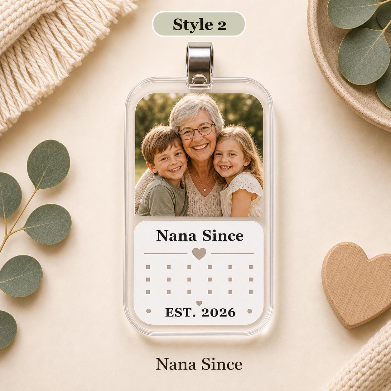 Grandma Car Visor Clip